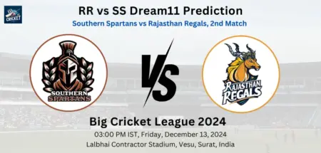 RR vs SS Dream11 Prediction