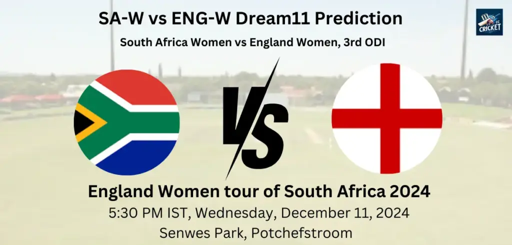 SA-W vs ENG-W Dream11 Prediction