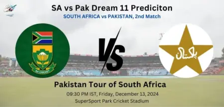 SA vs PAK Dream 11 Prediction