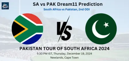 SA vs PAK Dream11 Team Prediction