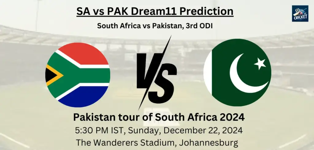 SA vs PAK Dream11 Prediction