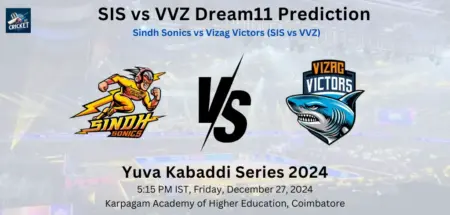 SIS vs VVZ Dream11 Prediction