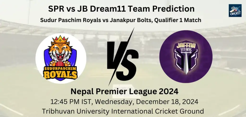 SPR vs JB Dream11 Team Prediction