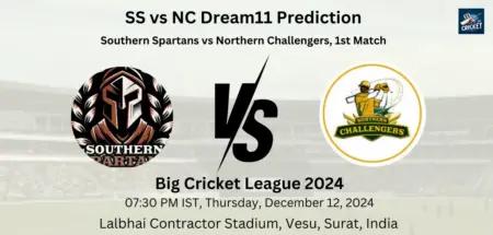 SS vs NC Dream11 Prediction