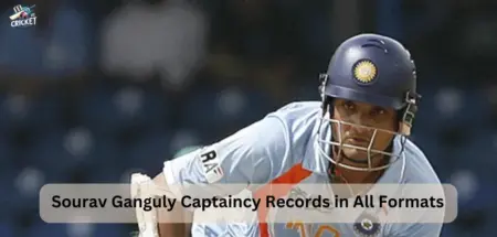 Sourav Ganguly Captaincy Records