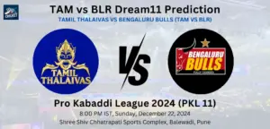 TAM vs BLR Dream11 Prediction