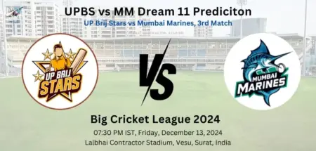 UPBS vs MM Dream 11 Prediction