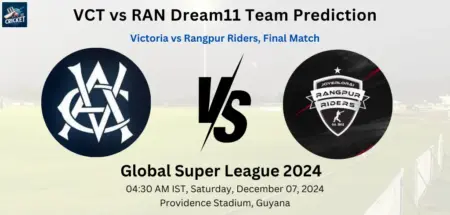 VCT vs RAN Dream11 Team Prediction