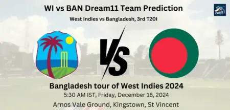 WI vs BAN Dream11 Team Prediction