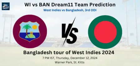 WI vs BAN Dream11 Team Prediction