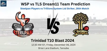 WSP vs TLS Dream11 Team Prediction