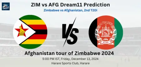 ZIM vs AFG Dream11 Prediction