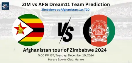 ZIM vs AFG Dream11 Prediction