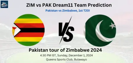 ZIM vs PAK Dream11 Team Prediction