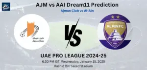 AJM vs AAI Dream11 Prediction