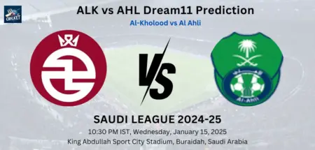 ALK vs AHL Dream11 Prediction