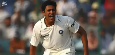 Anil Kumble the first Indian Bowler to claim 600 Test Wickets