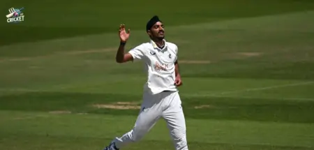 Arshdeep Singh bowls ‘Banana Swing’ in County Championship