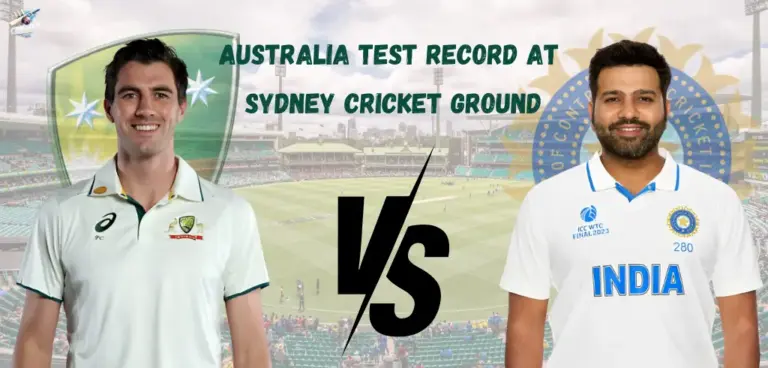 Australia Test Record at Sydney Cricket Ground