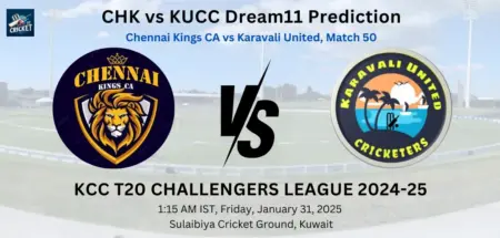 CHK vs KUCC Dream11 Prediction