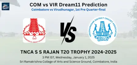 COM vs VIR Dream11 Team Prediction