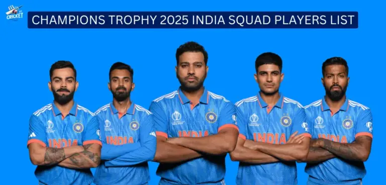 Champions Trophy 2025 India Squad