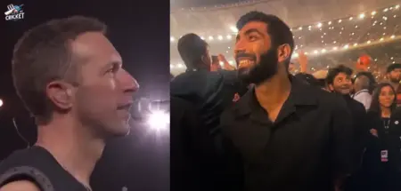 ColdPlay dedicates a song to Jasprit Bumrah