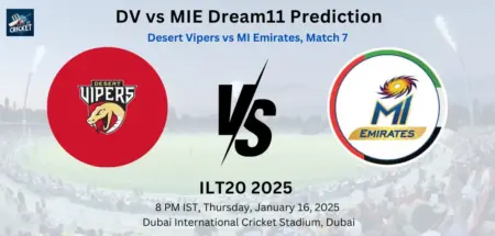 DV vs MIE Dream11 Prediction