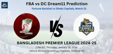 FBA vs DC Dream11 Prediction