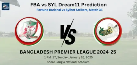 FBA vs SYL Dream11 Prediction