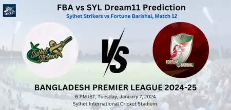 FBA vs SYL Dream11 Team Prediction