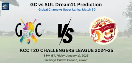 GC vs SUL Dream11 Prediction