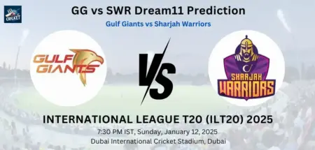 GG vs SWR Dream11 Prediction