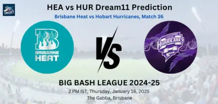 HEA vs HUR Dream11 Prediction