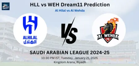 HLL vs WEH Dream11 Prediction