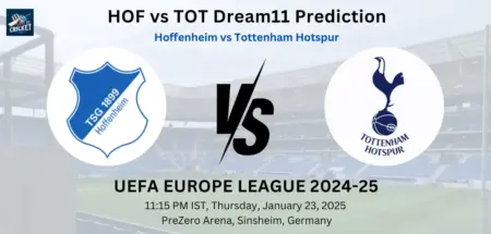 HOF vs TOT Dream11 Prediction