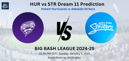 HUR vs STR Dream 11 Prediction