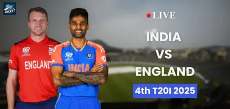 India Vs England 4th T 20I Live