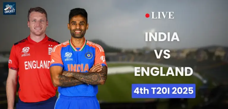 India Vs England 4th T 20I Live