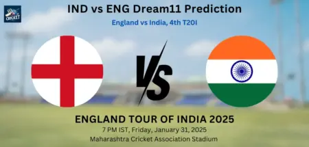 IND vs ENG Dream11 Prediction