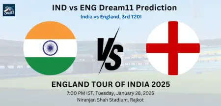 IND vs ENG Dream11 Prediction