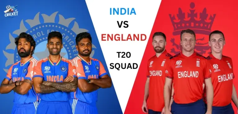 India T20 Squad for England 2025