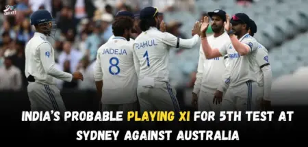 India’s Playing XI for 5th Test at Sydney