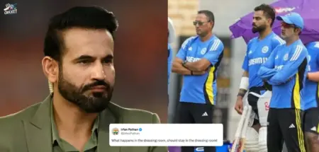 Irfan Pathan Reacts to Leaked Indian Dressing Room Talks