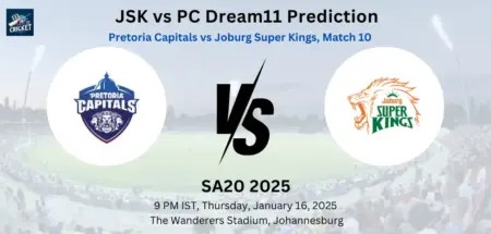 JSK vs PC Dream11 Prediction