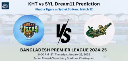 KHT vs SYL Dream11 Prediction