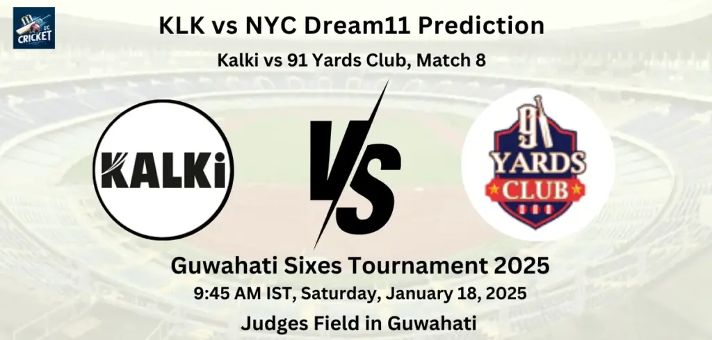 KLK vs NYC Dream11 Prediction