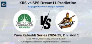 KRS vs SPS Dream11 Team Prediction