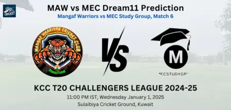 MAW vs MEC Dream11 Team Prediction