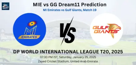 MIE vs GG Dream11 Prediction